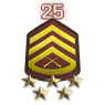 rank 25