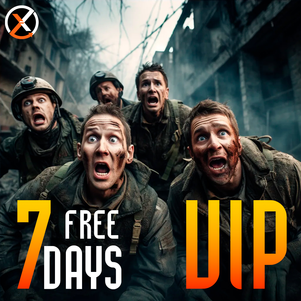 7 days VIP for free for registration on the website